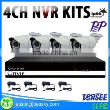 Wholesale 4CH POE H.264 Onvif NVR