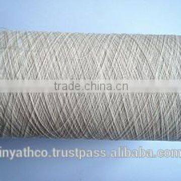 Cotton Yarn Open End Raw White photo-2