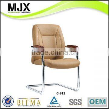 2014 hot selling wooden armrests office chair (C-912)