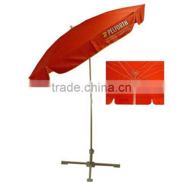 Ourdoor beach parasol oxford print umbrellas high quality