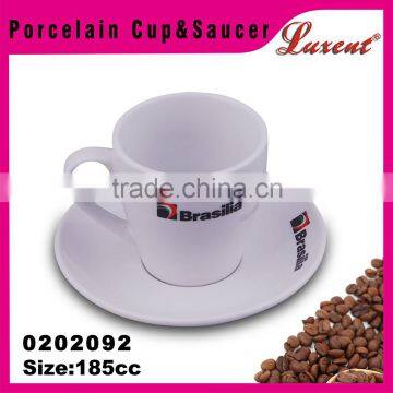 Sell like hot cakes china factory porcelain coffee cup and saucer