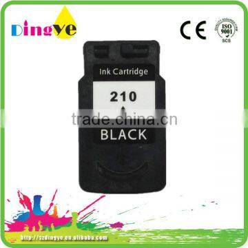 remanufactured inkjet ink for canon PG210/211 BK/C/M/Y compatible for canon