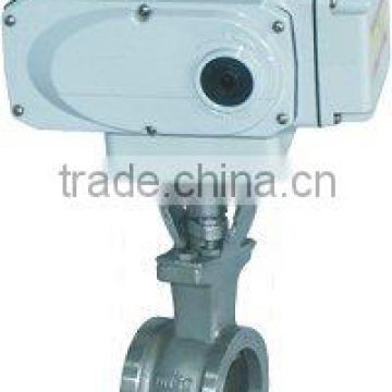 Electrical ball valve-V type