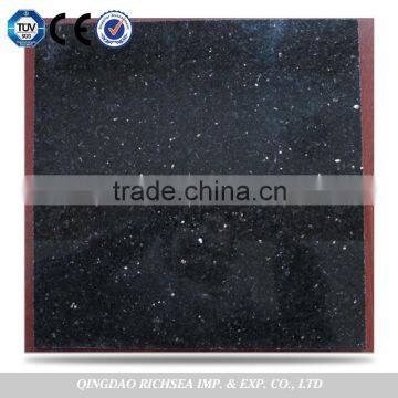 Usage for Hall Floors, Shandong Pure Black Granite Floor Tiles