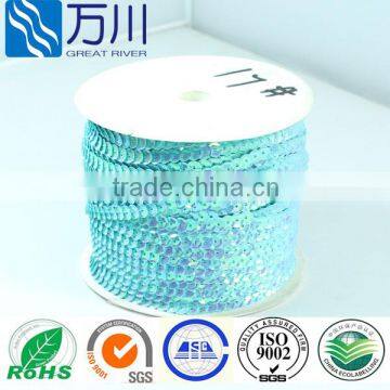 yiwu grear river hand sewing sequin trim