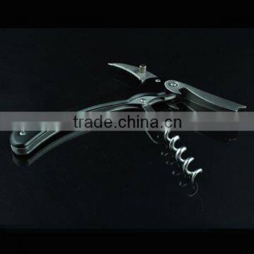 Black Plastic Promotional Fancy Wine Corkscrew