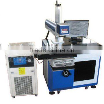 Diode laser marking machine on IC products