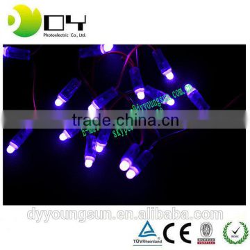 Free sample Strawhat DC5v 9MM single color Pixel Led String L ight