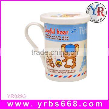 Promotional Ceramic Coffee Mug with Lid