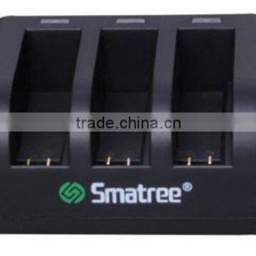 3.8v 1290mah Battery & 3 Channel Charger for Go Pro Smatree With High Quality photo-2