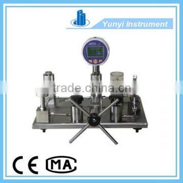 water pressure calibrator