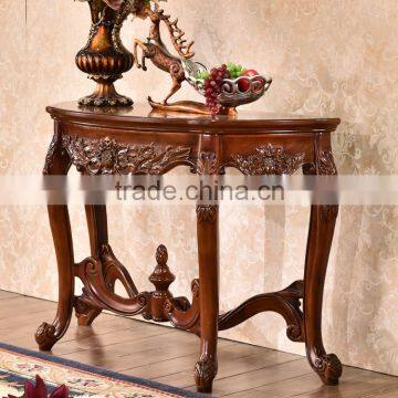 Malaysia style plain and simple dressing table designs in brown