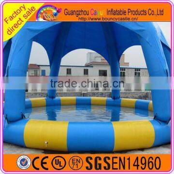 Protecting Sun and waterproof inflatable swimming pools oval pool cover
