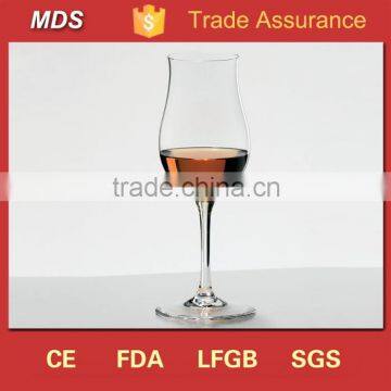 Mouth blwon crystal cognac brandy glass for sizes