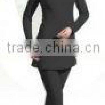 Ladies Full Body Modesty Muslim Islamic Swimsuit Attached Hood photo-2