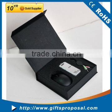 Portable Computer USB Travel Tool Kit including Laptop Mouse USB Hub Charging Cable