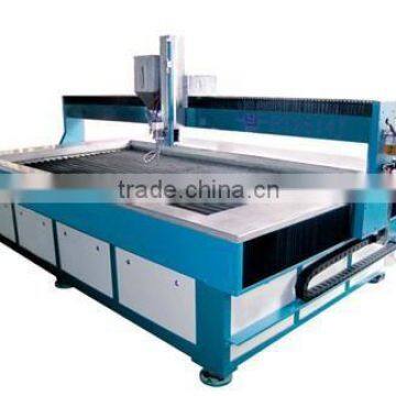 For metal, nonmetal, glass, foam cutting use 420mp XC-1210W waterjet cutting machine