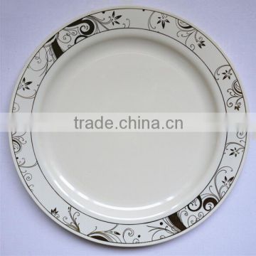 Disposable Dinner Plate with Hot Stamp