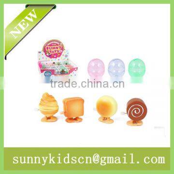 Cute wind up toy wind up bread capsule toy