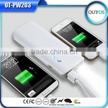 Bulk Buy from China 10000mah Powerbank Logo Battery Bank Charger with LED Lighter