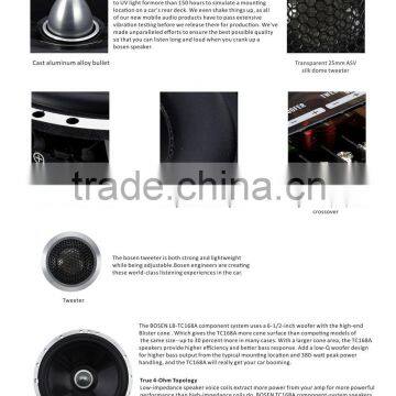 Car Speaker 6.5"inch in Car Component Speaker High End Car Audio photo-6