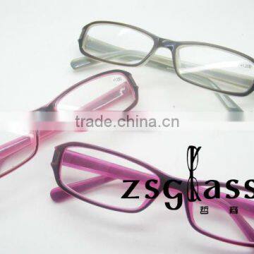 2012colorful fashion optical eyeglass frame reading glasses/optical frame with optical design reading glasses