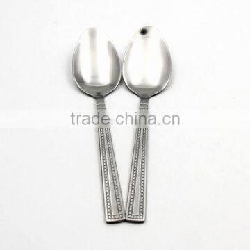 Most chinese liked and cheap stainless steel soup spoon