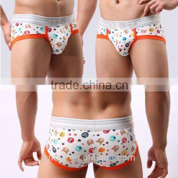 man underwear boxers brief 95cotton 5elastane with all over printing so cute and comfortable latest design