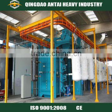 automatic hook type shot blast/cleaning machine