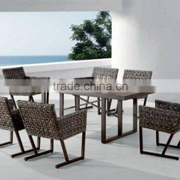 cast aluminum rattan plastic chair wholesale