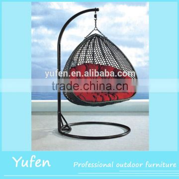 outdoor garden set rattan hanging bed