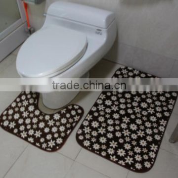 2pcs bath room mat sets