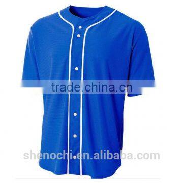 2016 new fashion full printing baseball jerseys sublimation blank baseball jerseys bottons shirt baseball jersey wholesale