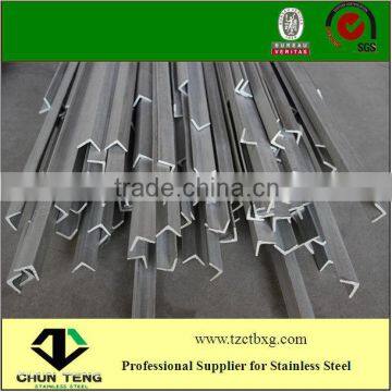 Supply JIS 304 Stainless Steel Angle Bar With Free Sample