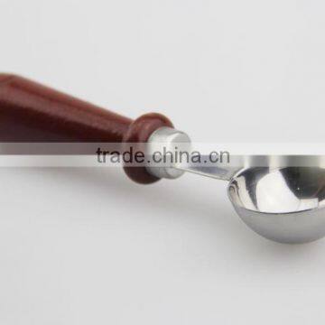 Coffee spoon withe wood handle