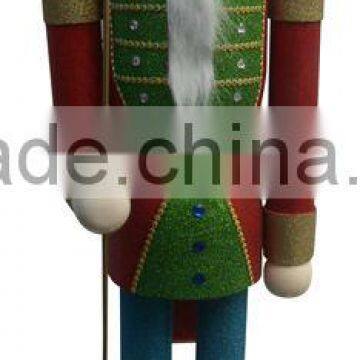 christmas wooden soldier nutcracker toy of 59" high