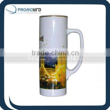 Customized Durable Ceramic Beer Mugs Cups Taller Mugs