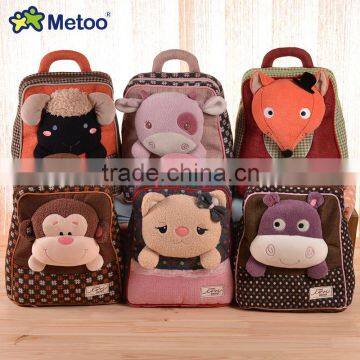 2016 backpack bag new design school bag Metoo wholesale