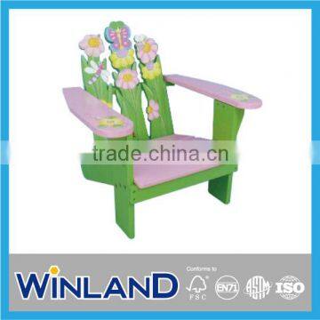 Kids Wooden Outdoor Garden Design Adirondack Chair