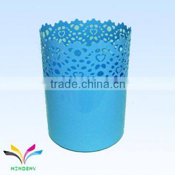 Hangzhou manufacture colorful mesh industrial management waste bin