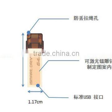 favorable Price Top Quality Logo Printed USB Flash Drive with MFI certification