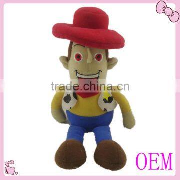 Custom popular stuffed Woody dolls