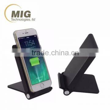 Efficient Wireless Charger, qi Universal Portable Mobile Phone Charger for Smart Phones, With 3 Coils photo-2