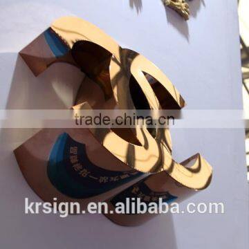 Decorative Metal Logo / Brand Designer Handbags Logo Type Custom photo-6