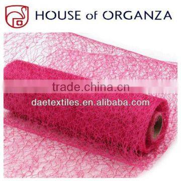 Decorative Fibre Net Roll for wrapping flowers and decorations