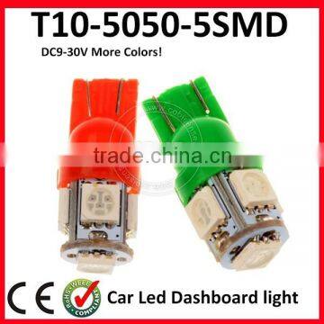 12V clearance light T10 5SMD/6SMD/9SMD/13SMD 5050 T10 194 168 5050 SMD LED car Light bulbs