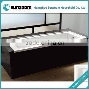 SUNZOOM cUPC insert bathtub,cheap simple bathtub