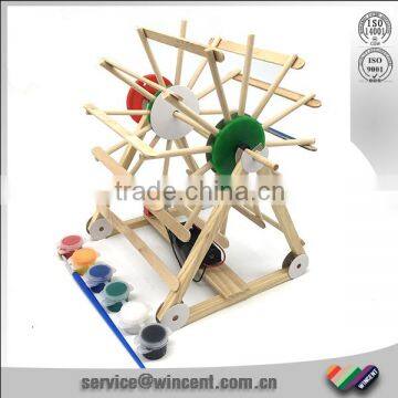Electric 3D Wooden Puzzle Toy