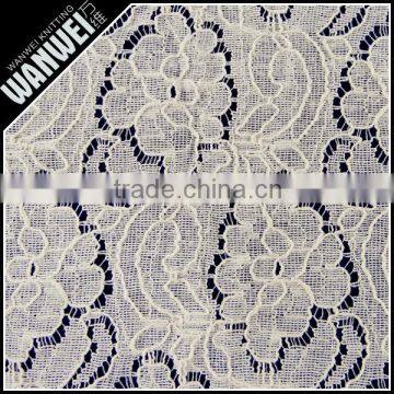 6 Discount Hot Sales High Quality Heavy Fabric Big Lace Design Multi Color White and Pink Guipure Long Dress Lace 7038 photo-3