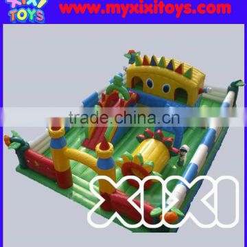 Hot sale inflatable fun city,children jumping playground for sale